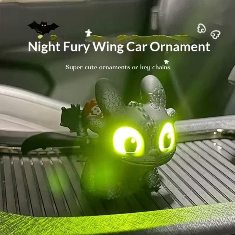 Genuine Cute Glowing Toothless - Car Accessories For Inside recension och pris