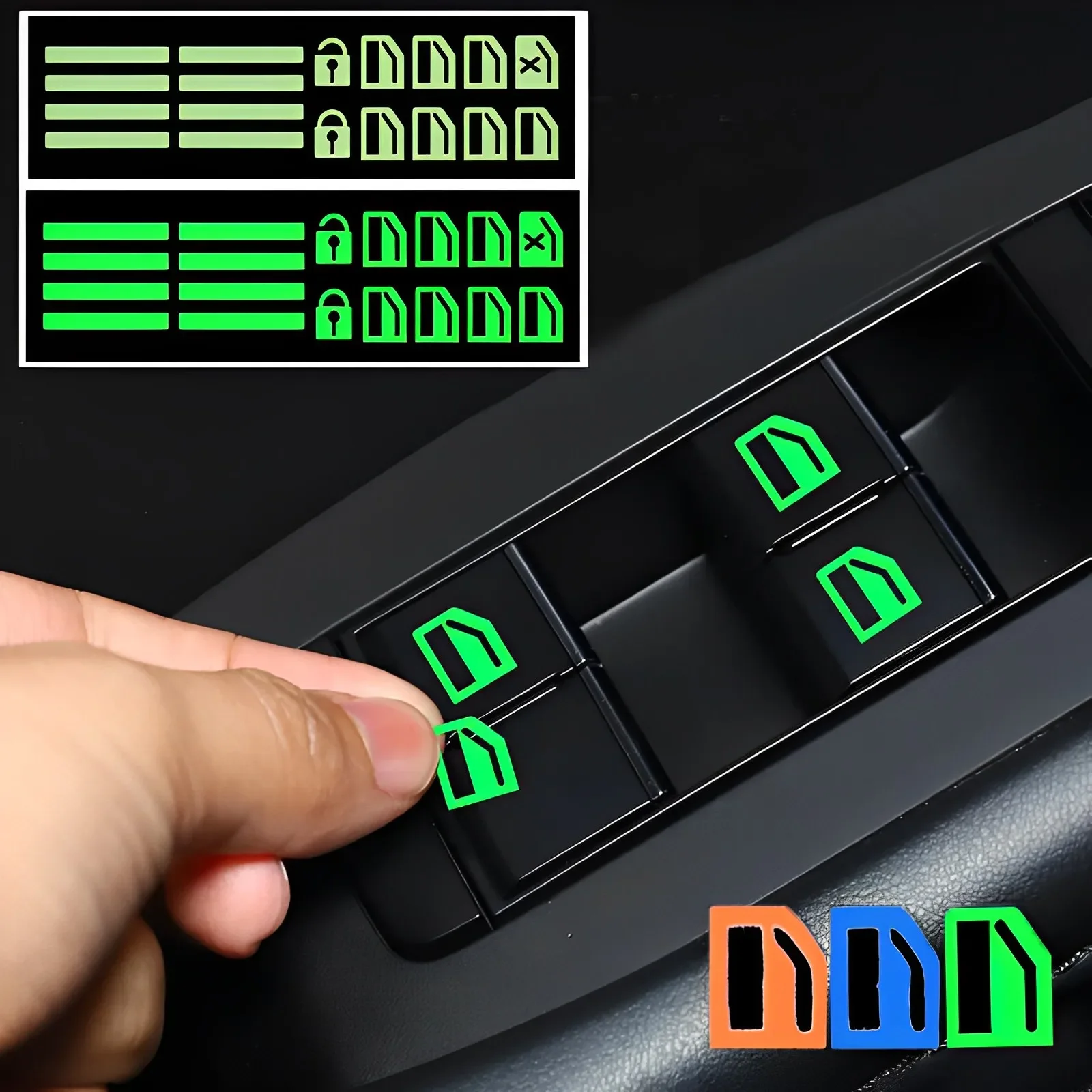 18pcs Car Window Control Butto - Car Accessories For Inside recension och pris