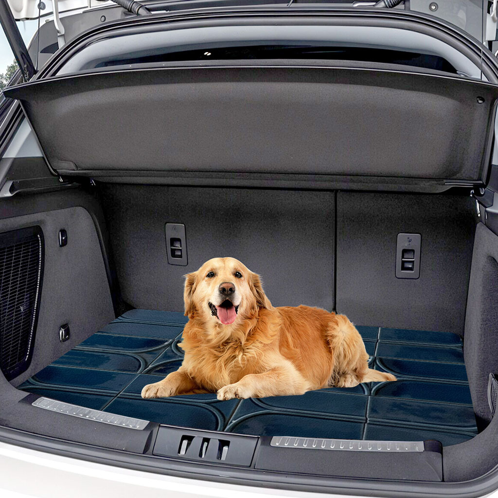 1pc Car Trunk Mat With Printed - Car Accessories Must Have recension och pris