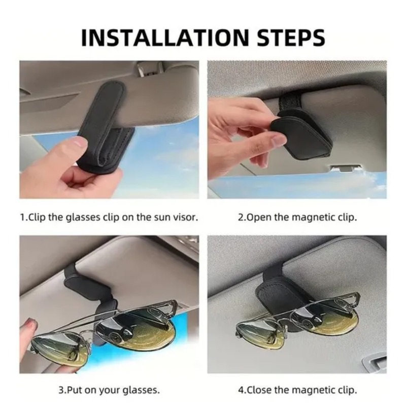 Car Sun Visor Glasses Case Hol - Car Accessories For Inside recension och pris